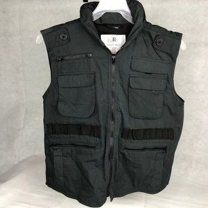 Ranger Vest sz M Black Hunting Fishing Utility 8
